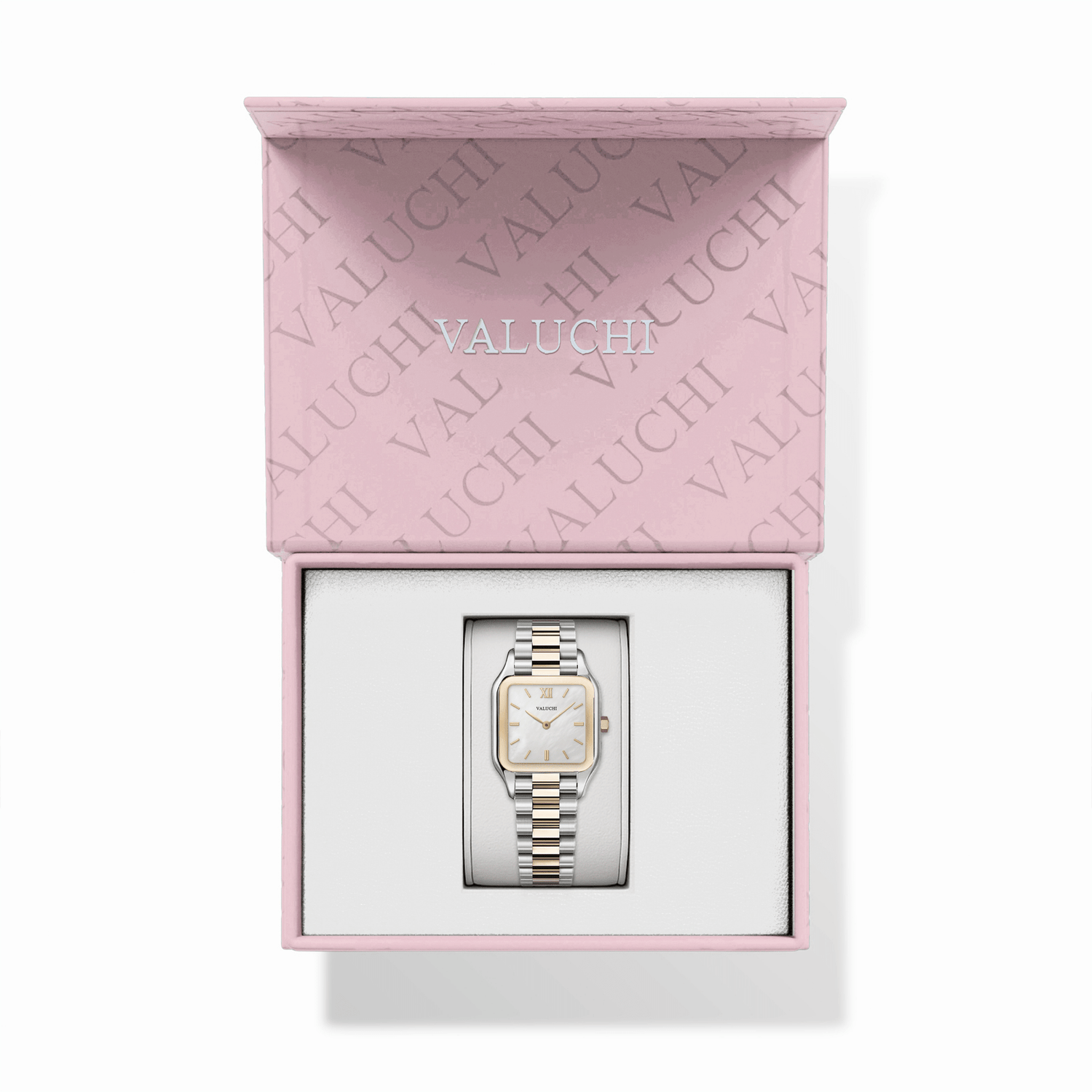 Quadris Watch Bicolor mother of pearl - 21mm - Valuchi